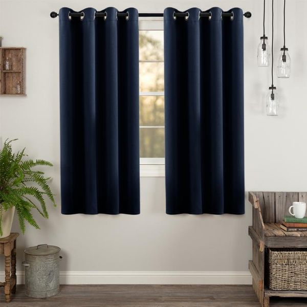 

elka short blackout curtains for living room kitchen bedroom window treatments small curtains solid color home decoration drapes