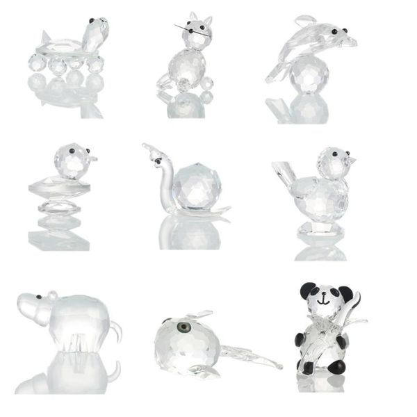 

decorative objects & figurines h&d glass crystal mini table ornaments crafts art&collection souvenir home decoration 10 kinds
