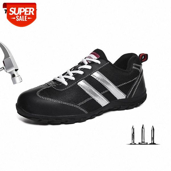 

men safety work shoes lightweight breathable male anti-smashing anti-piercing work protective boots labor insurance shoes #yf6s