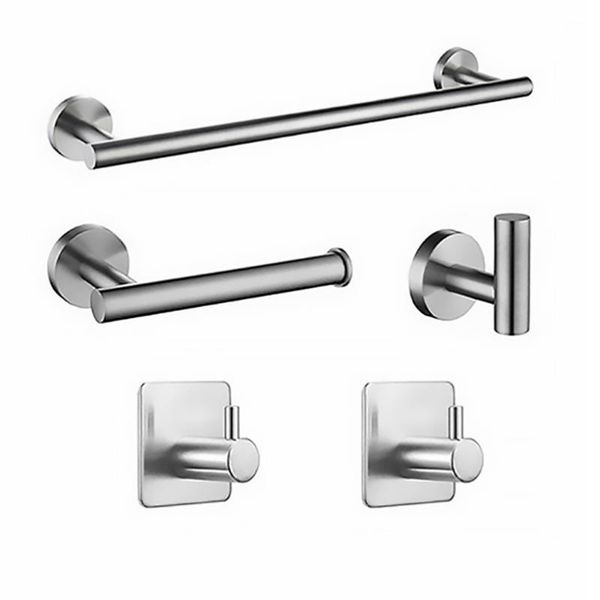 

towel racks 5pcs bathroom rack paper storage hanging rod supplies