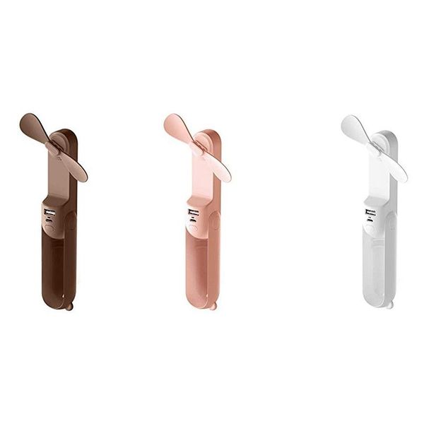 

electric fans portable handheld mini fan lovely small bear usb foldable multipurpose outdoor rechargeable deskfor home