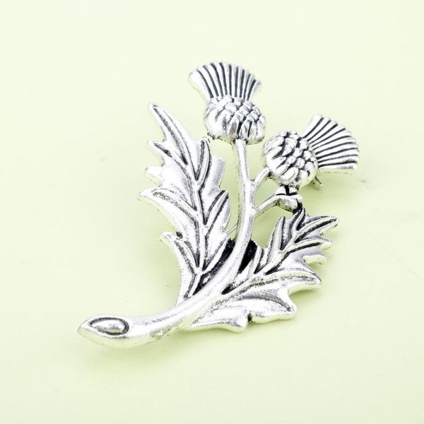 

pins, brooches krasivaya fashion flower sliver series for women, Gray
