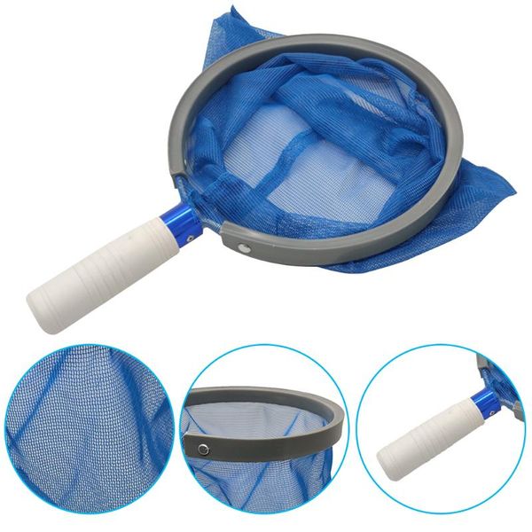 

pool & accessories round swimming leaf fishing net deep leaves cleaning mesh home outdoor paddling pond cleaner equipment