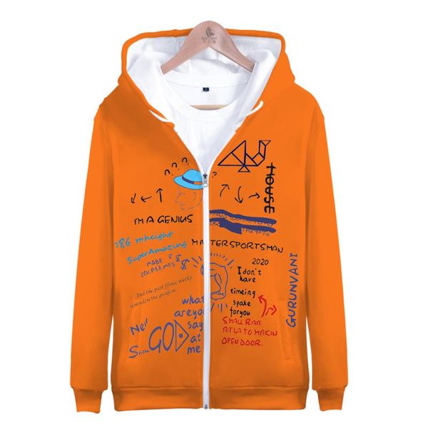 

men's hoodies & sweatshirts fashion design classic graffiti print zipper 3d hoodie men/women sweats hooded streetwear coats sweatshirt, Black