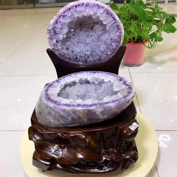 

decorative objects & figurines agate cornucopian original stone decoration amethyst cave crystal cluster fengshui wealth office home demagne