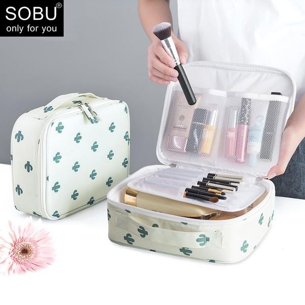 

cosmetic bags & cases outdoor girl makeup bag women toiletries organizer waterproof female storage make up