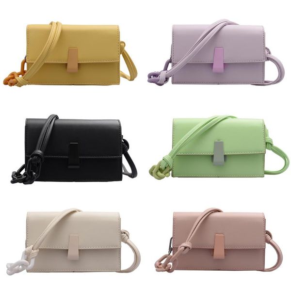 

women macaroon pu leather crossbody bag simple handbags shoulder sling purses classic elegant crossbody shoulder bag