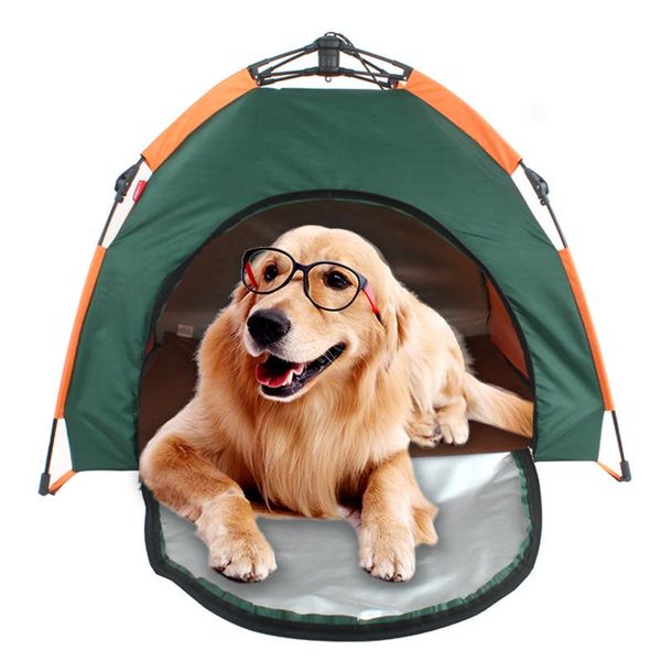 

dog bed tent folding portable pet house waterproof sunsn shelter for animals outdoor camping