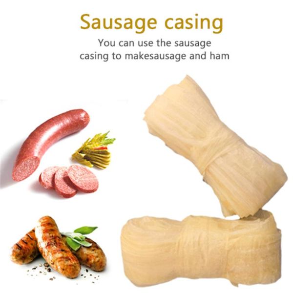 

dinnerware sets 22mm sheep dry intestine sausage casing coat processing diy making tools diameter cooking tool