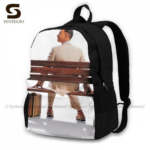 

backpack forrest gump backpacks polyester camping runner large unique bags