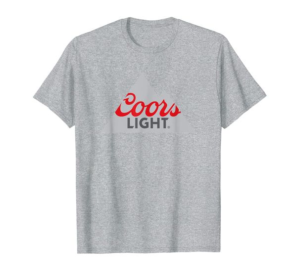 

coors light original 3c logo t-shirt 3 (official), White;black