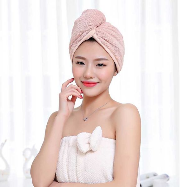 

towel hair household bathroom dry cap female quick drying thickened water absorbent