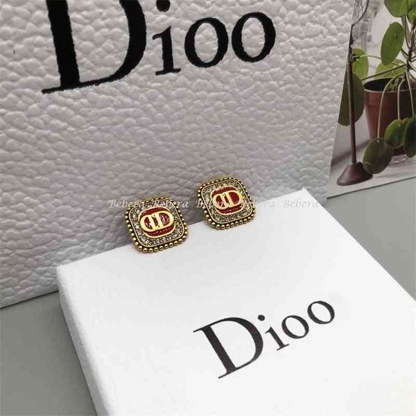 

special offer 75%off outlet 2021 new square earrings, Golden