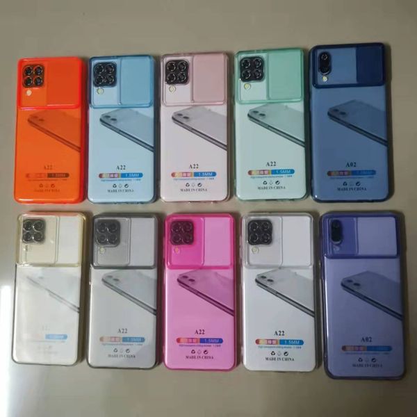 

cell phone cases 1.5mm high transparent full tpu push window