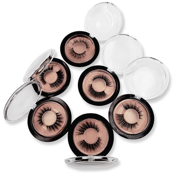 

false eyelashes 1 pair 3d mink cruelty lashes fluffy strip thick dramatic lash faux cils makeup