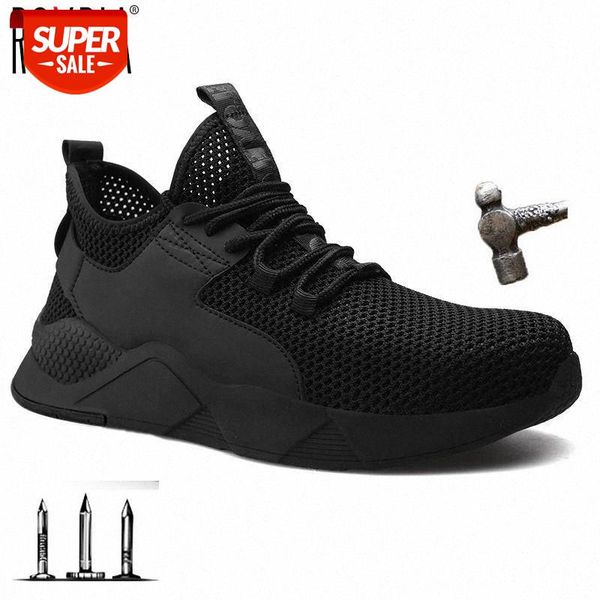 

Dropshipping Industry Protect Men Safety Shoes Steel Toe Cap Anticollision Women Work Sneakers ROXDIA Brand Plus Size RXM241 #Qb0a