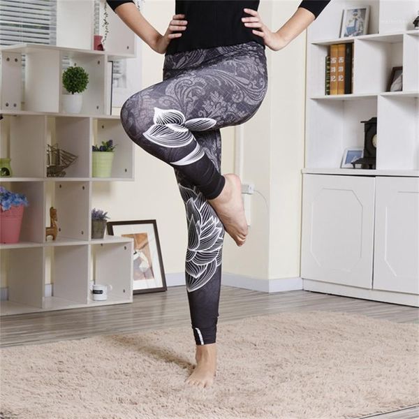 

women's sportwear sport leggins high waist push up fitness legging pants yoga elastic workout leggings for women outfit
