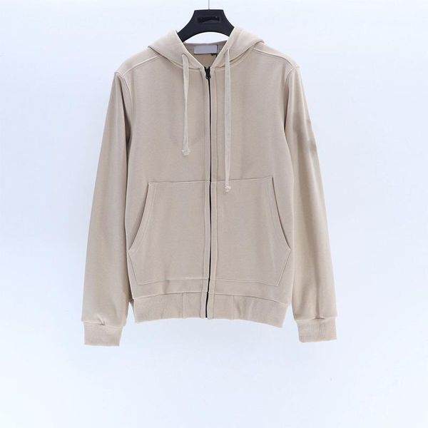 

mens hoodies sweatshirts pullover zipper fashion style autumn and winter couple hoodie with badge casual coats, Black
