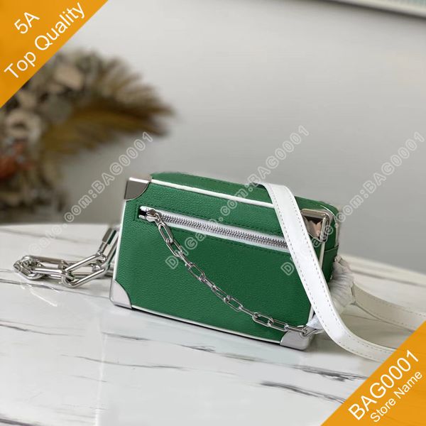 

mini soft trunk bag man young chain canvas m80816 original quality crossbody shoulderbags with box b157