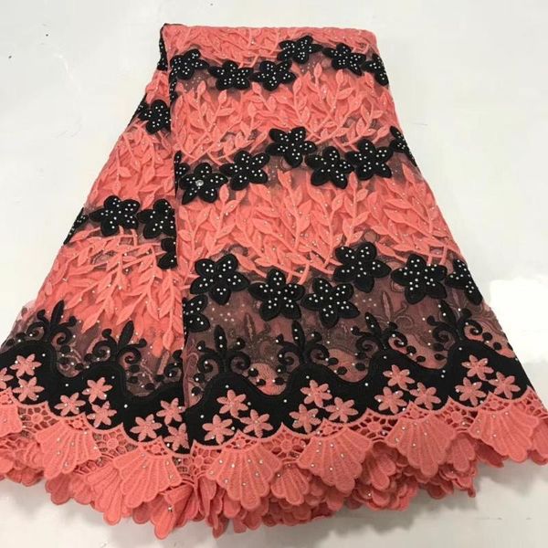 

ribbon 5yards mesh lace fabric the latest net tulle with big diamonds fashion milk silk for dress nlymay162, Pink;blue