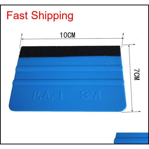 

blue and red optional with cloth scraper color film soft scraper wool cloth square scraper car foil tool sup jllquh xhhair