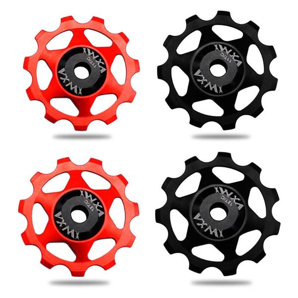

bike derailleurs bicycle rear derailleur guide wheel 11t/13t mountain bearing replacement parts cycling equipment
