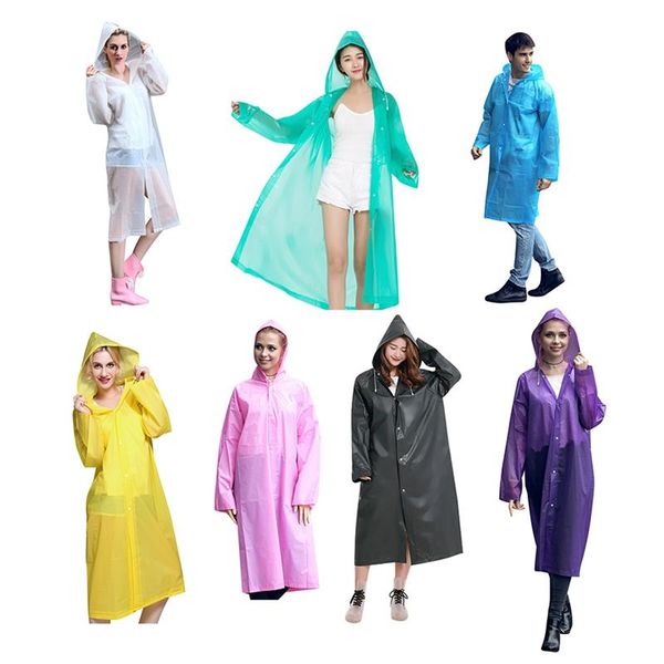

raincoats fashion eva raincoat waterproof transparent camping