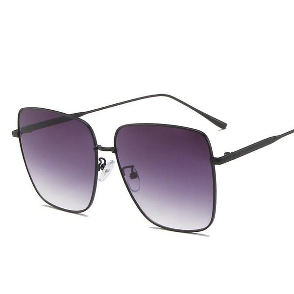 

sunglasses 2021 vintage fashion women large frame sun glasses for summer style female uv400 green brown, White;black