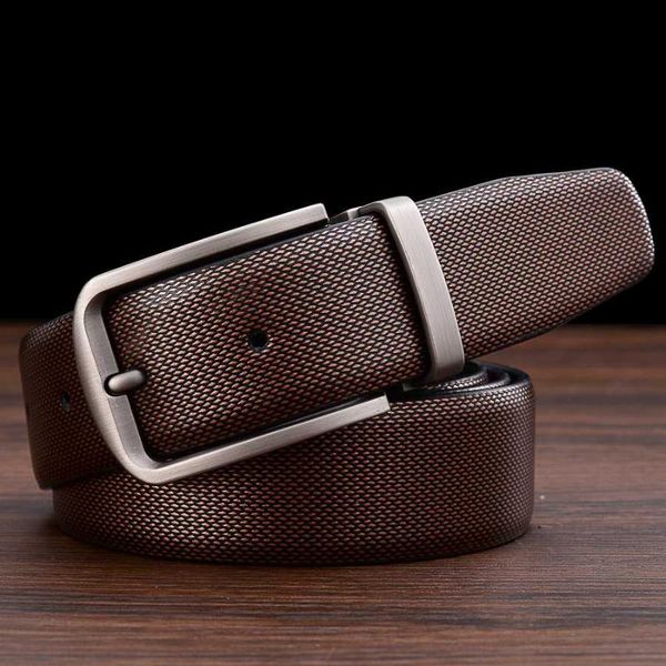 

belts men's leather dress belt for men fashion male waistband, Black;brown