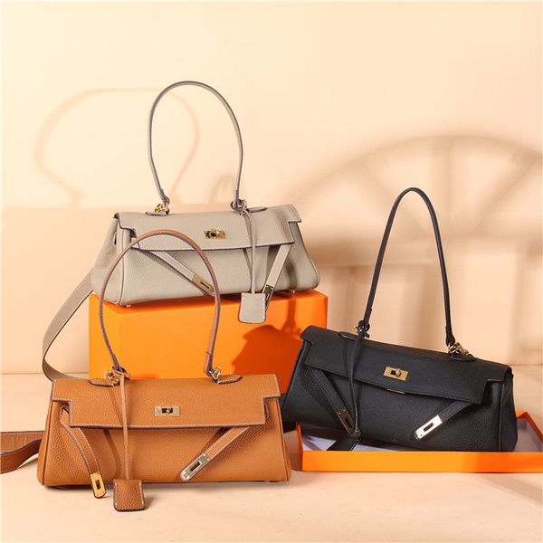 

louis vutton bagfirst layer cowhide small ck platinum kelly women's 2020 armpit original leather new generation messenger bagandd1y_top