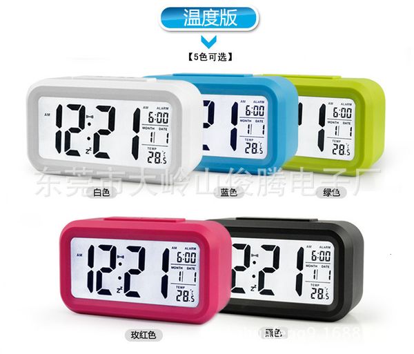 

creative electronic intelligent sleepy smart calendar dk small alarm clock