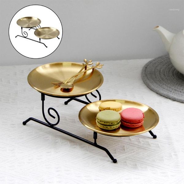 

storage bottles & jars iron serving tray assemble vanity home decor for cake cookie display