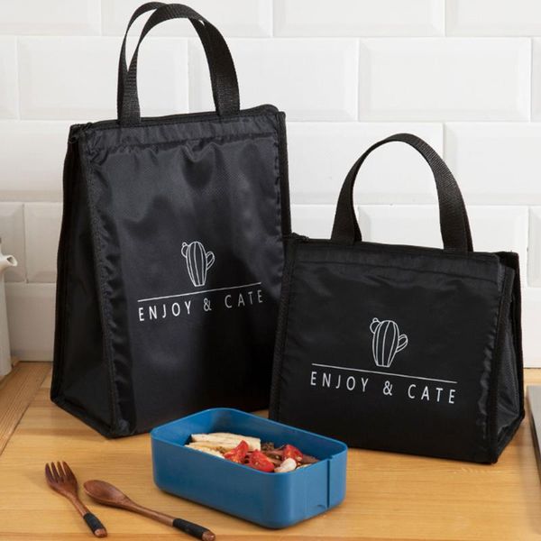 

storage bags portable lunch for women handbags ice cooler picnic insulated thermal box pouch children school food bag