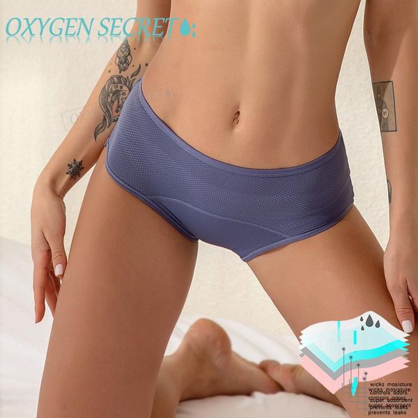 

multicolor optional 4 four layers absorb menstrual ladies panties leak proof practical functional period panties, Black;pink