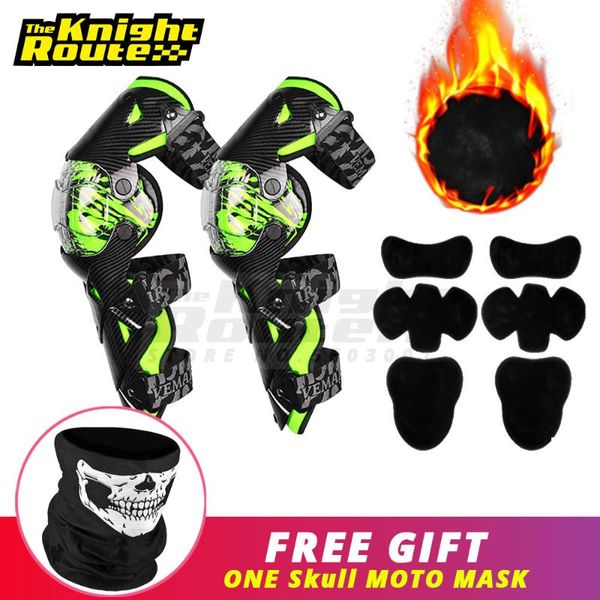 

motorcycle armor green knee pads protection body motocross motorbike safety gears moto with removable liner