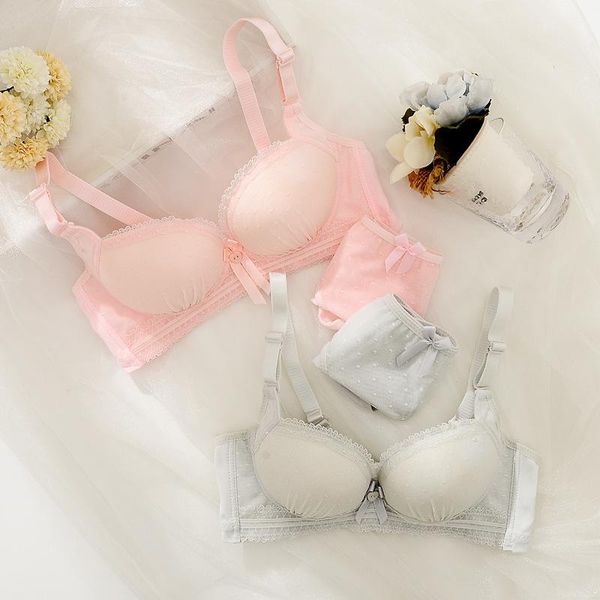 

bras sets lace bra set women underwear push up lcae briefs lingerie 3/4 cup 70b 75b 80b drop, Red;black