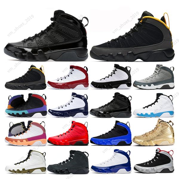 

mens basketball 9s chile red 9 gym bred patent racer university blue gold countdown pack space jam sport sneakers trainers outdoor