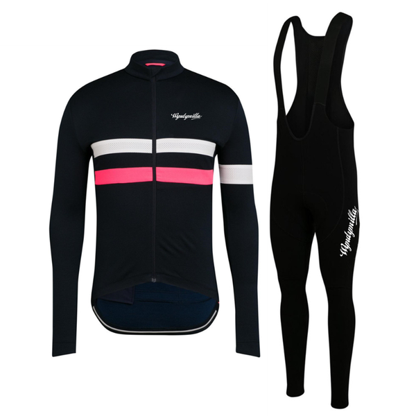 

racing sets wyndymilla winter cycling jersey suit fleece jacket set ciclismo warm outdoor sportswear resist strong winds against cold, Black;blue