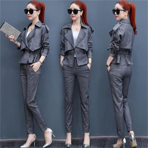 

small fashion female blazer 2021 new korean spring trellice fine leisure parts tx88 2rd0, White;black