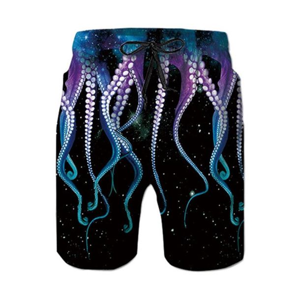 

men's swimwear quick-drying mens beachwear plus size swimsuit men 2021 printing bathing suit summer beach swim pants shorts 5xl