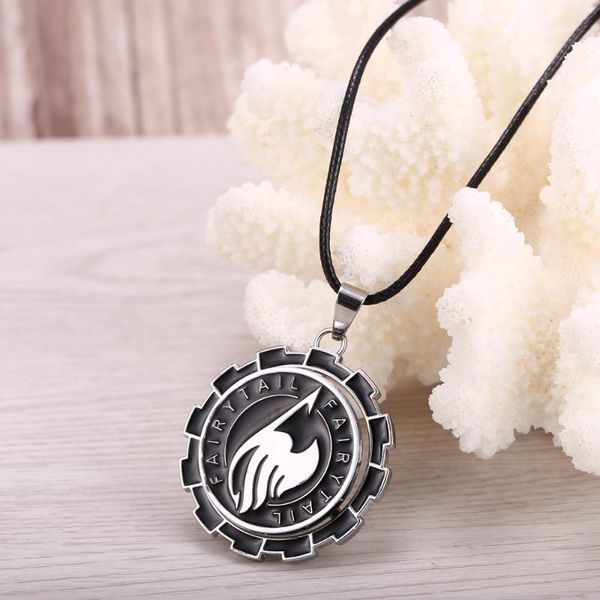 

pendants black color pendant fairy tail power necklace anime jewelry cute gift