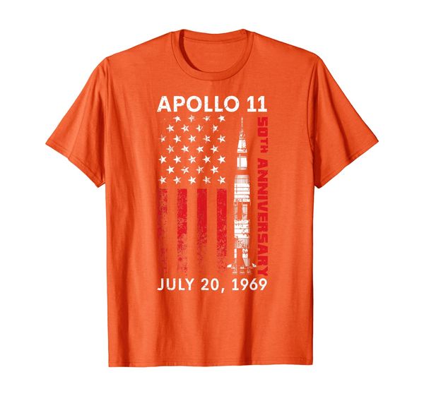 

apollo 11 50th anniversary moon landing 1969 - 2019 vintage t-shirt06, White;black