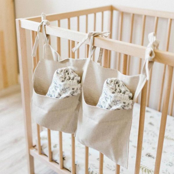 

bedding sets baby crib organizer bed hanging storage bag for tissue diaper toys