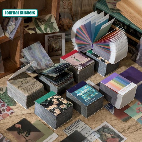 

gift wrap 366pcs/pack journal stickers natural scenery korean stationery book decors one day piece series scrapbook