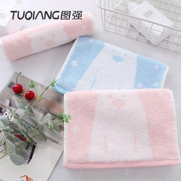 

towel gaoyang long-velvet children's small cotton absorbent cartoon gauze
