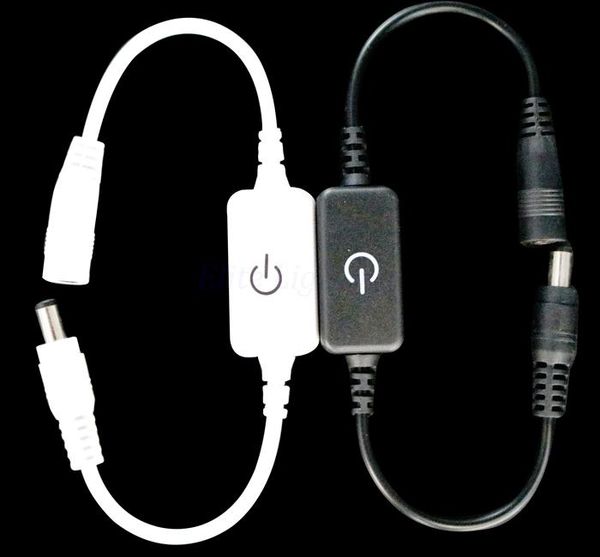 

itouch led dimmer dc12v-24v/4a brightness adjust for 3528 5630 single color led strip controller touch switch on/off dimmer