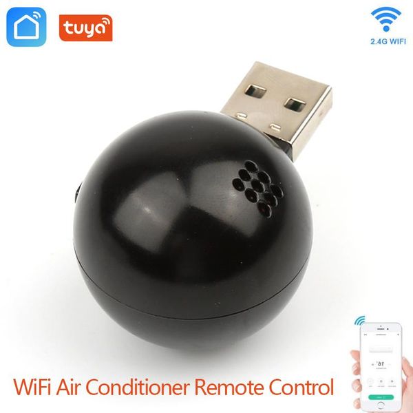 

smart home control tuya wifi air conditioner remote usb 5v controller for life app