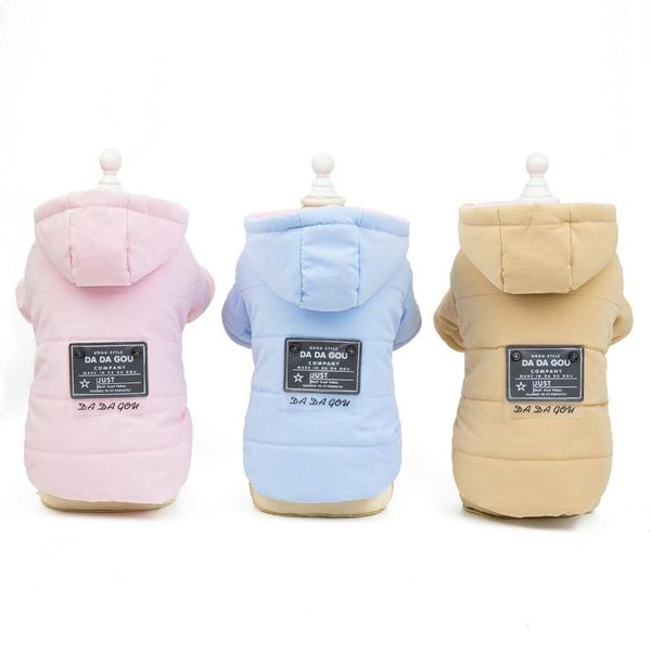 

dog apparel snowsuit for winter cotton-padded jacket coat warm jumpsuit clothes