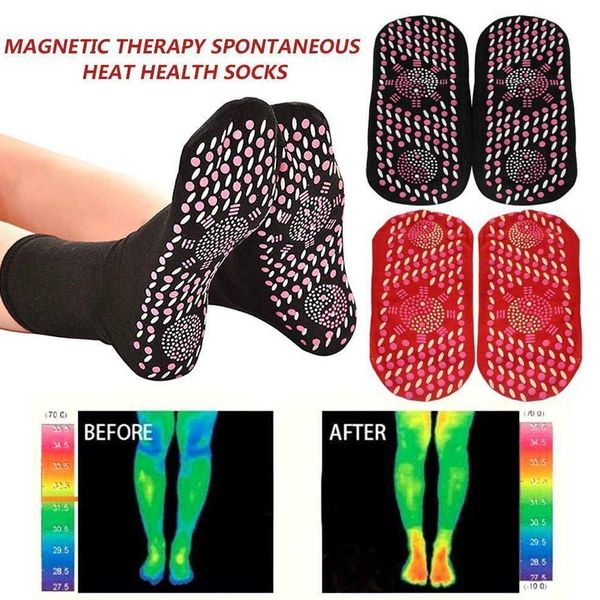 

winter magnetic health socks self heating warm breathable massage socks can csv
