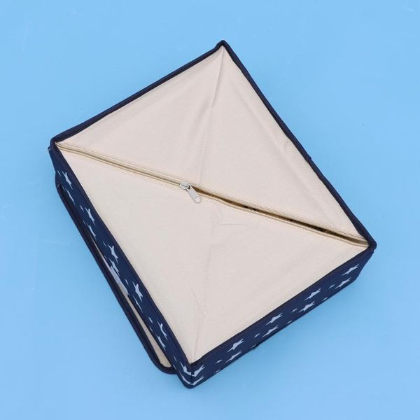

storage drawers waterproof oxford cloth underwear box 13 grids washable foldable closet organizer wardrobe space saver (stars)
